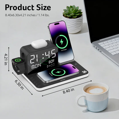 One Station to Rule Them All! ⚡️ 7-in-1 Charging Hub for your entire desk setup.